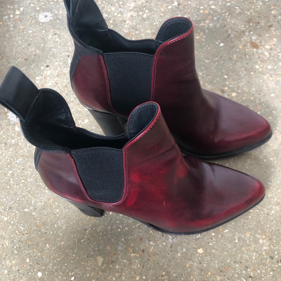 Rag & Bone Burgundy Stanton Chelsea boots - Picture 5 of 7